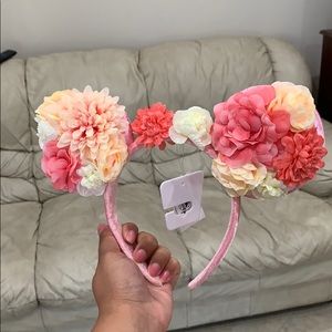 Floral Mickey ears